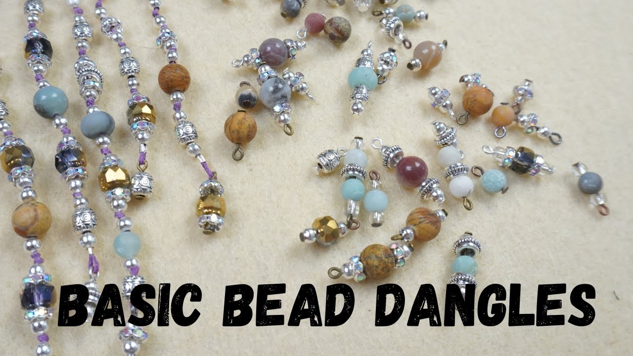 Basic Bead Dangles using Beebeecrafts Supplies