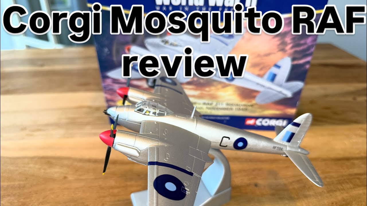 Corgi AA32806 Mosquito RAF 211Sqn Bangkok Thailand Review