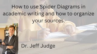 Using spider diagrams for academic writing and how to organize your sources