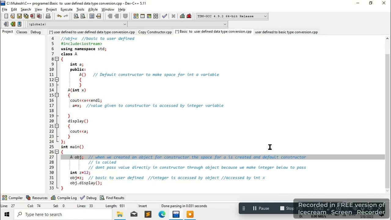 Basic to user-defined data type conversion with easy way - YouTube