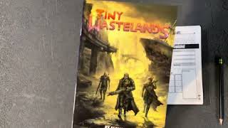 Tiny Wastelands: Session 0: Survivor Character Creation: A Tiny d6 Solo RPG campaign
