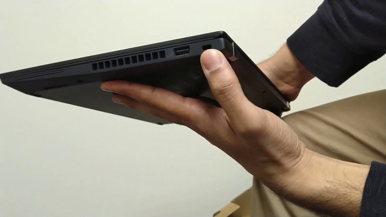 Lenovo Thinkpad T490s Laptop Unboxing 