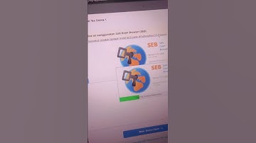 Cara Safe Exam Browser Pakai PC BUMN Prohibited Display Configuration