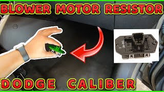 Dodge Caliber Blower Motor Resistor how to replace easy 2007 to 2012 HD