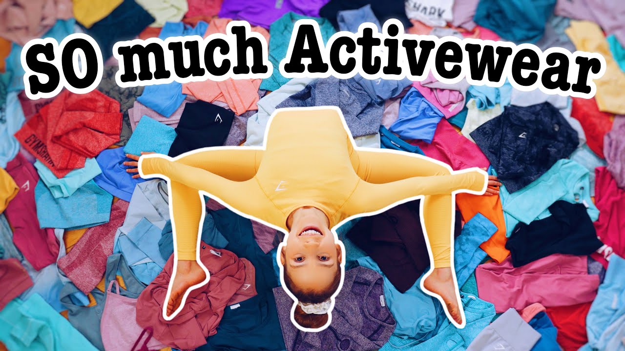 My INSANE Activewear Collection + Flexibility TikTok! ft. Gymshark 