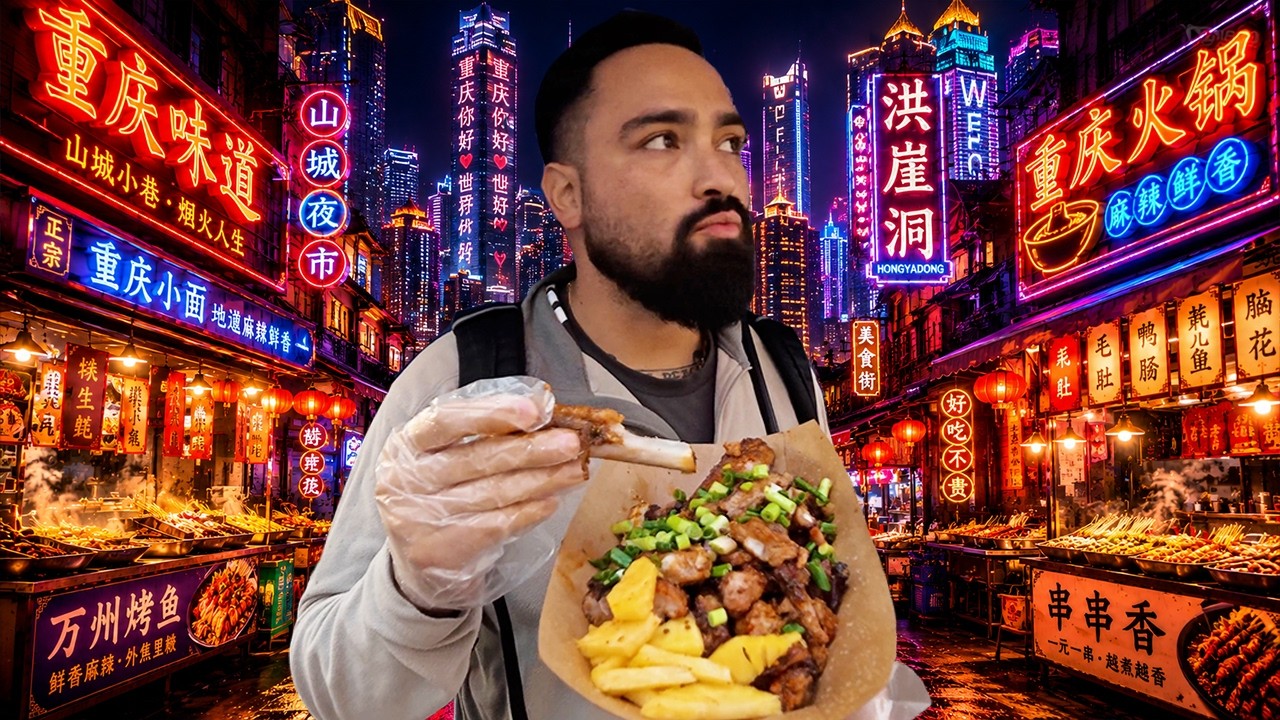 “Exploring the Thrilling World of Street Food in Chongqing, China! 🇨🇳” – Video “Exploring the Thrilling World of Street Food in Chongqing, China! 🇨🇳” – Video
