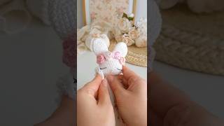Doudou lapin au crochet pour Hanaé #crochet #bebe