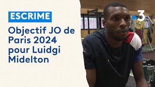 Objectif JO de Paris pour l'escrimeur Luidgi Midleton