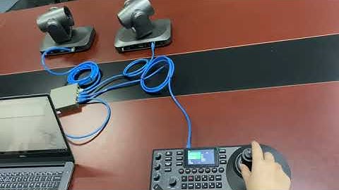 PTZ cameras and controller