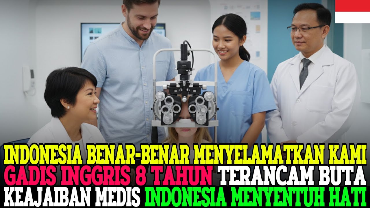 GADIS 8 TAHUN TERANCAM BUTA! BIAYA TINGGI, KEAJAIBAN DOKTER INDONESIA & SURAT TERAKHIR AYAH💙