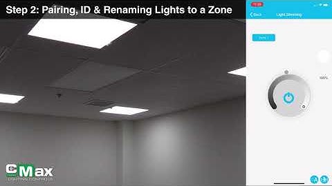 cMax Network Controls: Step 02 - Pairing, Identifying and Renaming