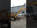 #Excavator Extended Arm #Excavator arm extension principle #Excavator telescopic arm function
