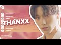 ATEEZ - THANXX Line Distribution (Color Coded)