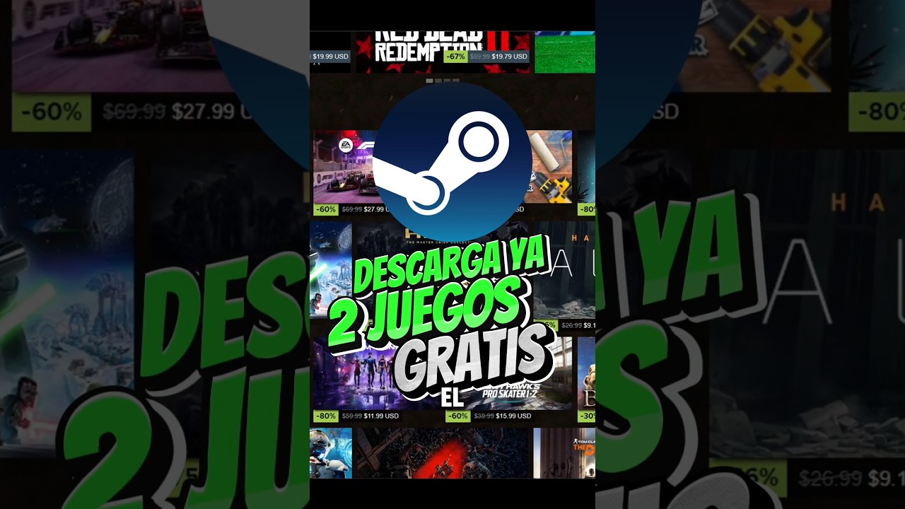 Descarga ya 2 Juegos GRATIS en STEAM