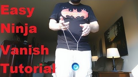 Easiest Ninja Vanish Yoyo Trick - Easy Yoyo Tricks