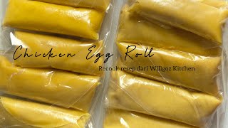 Resep Chicken Egg Roll🧈