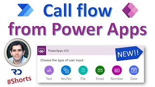 Call flow from Power Apps V2 - ⭐New Feature #Shorts screenshot 3