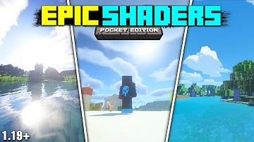 Top 5 Best Shaders For Minecraft 1.19+ || Render Dragon Shaders Minecraft PE ||
