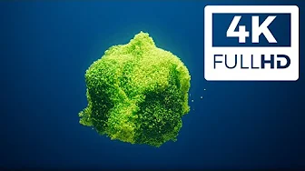 Green Liquid Orb [4K] | motics - Shorts