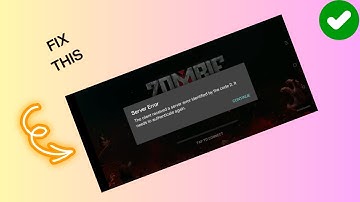 How to Fix "Server Error" in Zombie Gunship Survival
