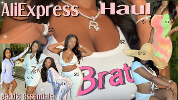Baddie ESSENTIALS AliExpress Haul | Icy Jewelry, Dresses, Sets and MORE | Searching Tips & Tricks