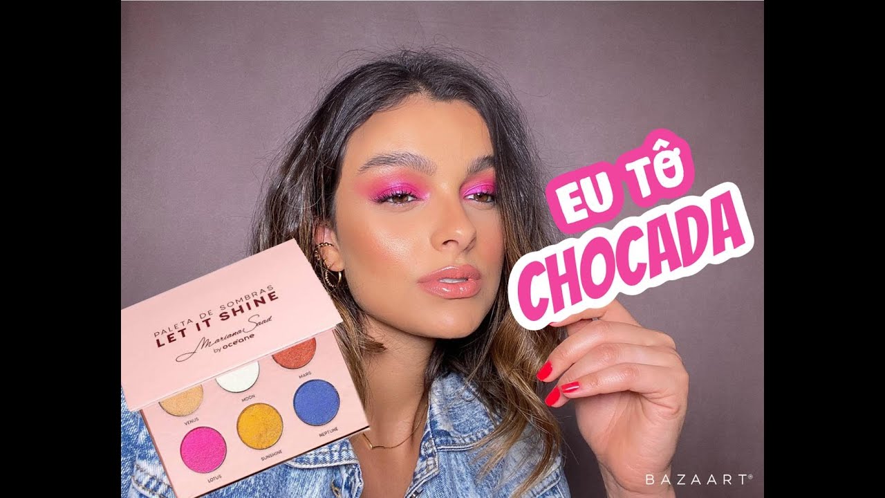Make PINK usando a Let it Shine Mari Saad