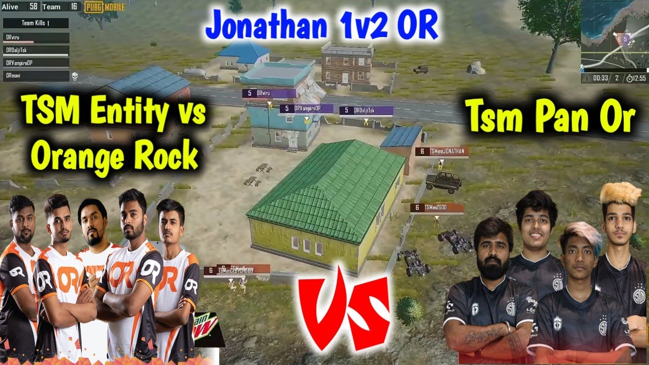 Tsm Entity vs Orange 4v4 Fight | Tsm vs OR |Jonathan vs Mavi | - YouTube