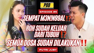 SEMPAT MENINGGAL⁉️ ROH SUDAH KELUAR⁉️ | MODEL DEWASA BERCERITA‼️| With Putri Juby | PBB Eps. 5