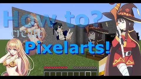 [MC] Howto simply create Pixelarts with OpenComputers, Tutorial by Antonio Noack
