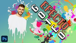 EFECTO GOTEO de pintura en Photoshop #Tutorial