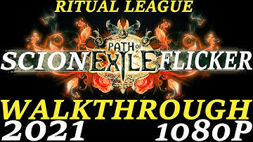 Path of Exile [2021] 3.13 - Walkthrough Longplay - Ritual League - The Echoes of the Atlas - part 2