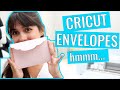 How to Make Envelopes with your Cricut Machine!