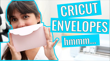 How to Make Envelopes with your Cricut Machine!