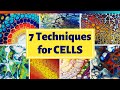 Top 7 techniques de cellules magnifiques  compilation de coule acrylique 