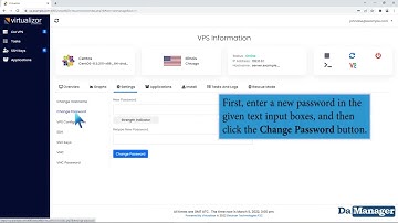 How to Change Your VPS OS Root or Admin Password Using Virtualizor   DA MANAGER