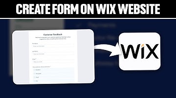 How To Create Form On Your Wix Website 2025! (Full Guide)