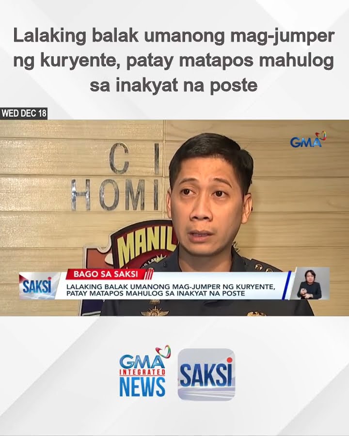 Lalaking balak umanong mag-jumper ng kuryente, patay matapos mahulog sa inakyat na poste | Saksi