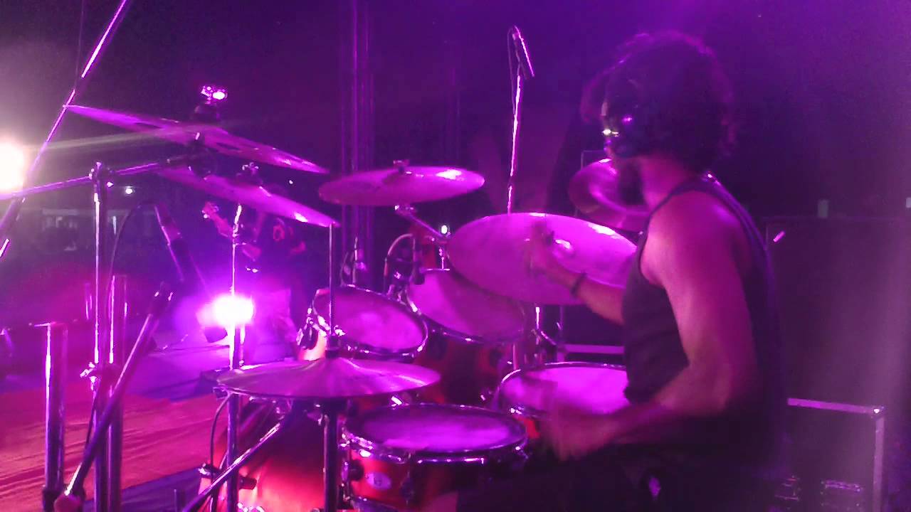 Chaos - Violent Redemption, Drum Cam (Global Music Festival, Cochin)
