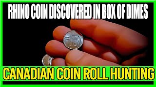 $250 CANADIAN DIME BOX - COIN ROLL HUNT u0026 ALBUM FILL #1