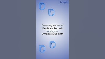 Detect, Prevent & Merge Duplicate #D365CRM Records! # #duplicatecrmdata  #shorts