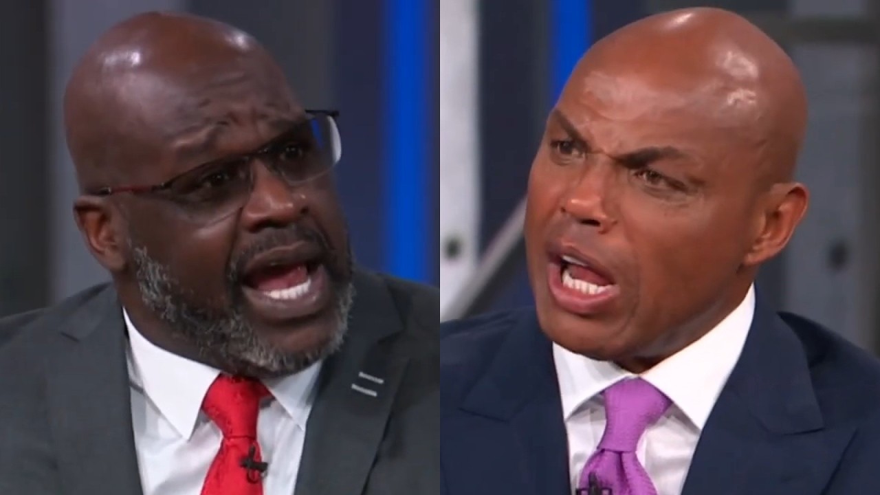 Shaq and Chuck get HEATED arguing about Shaq always playing great 😂