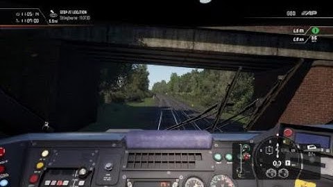 How to recover from a emergency stop in Southeastern highspeed / British rail class 395 - TSW2