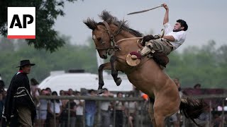 Argentines celebrate Tradition Day showcasing the gaucho culture