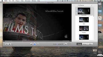 Create a DVD Through iDVD and iMovie 10 0 2  Tutorial 36