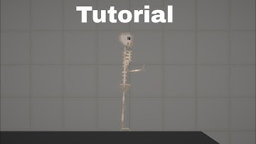 How To Make A Live Skeleton | Melon Playground - Tutorial