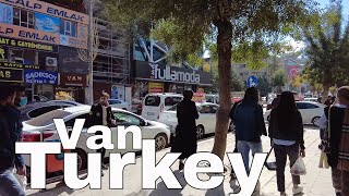 Walking in the city center of Van/Turkey