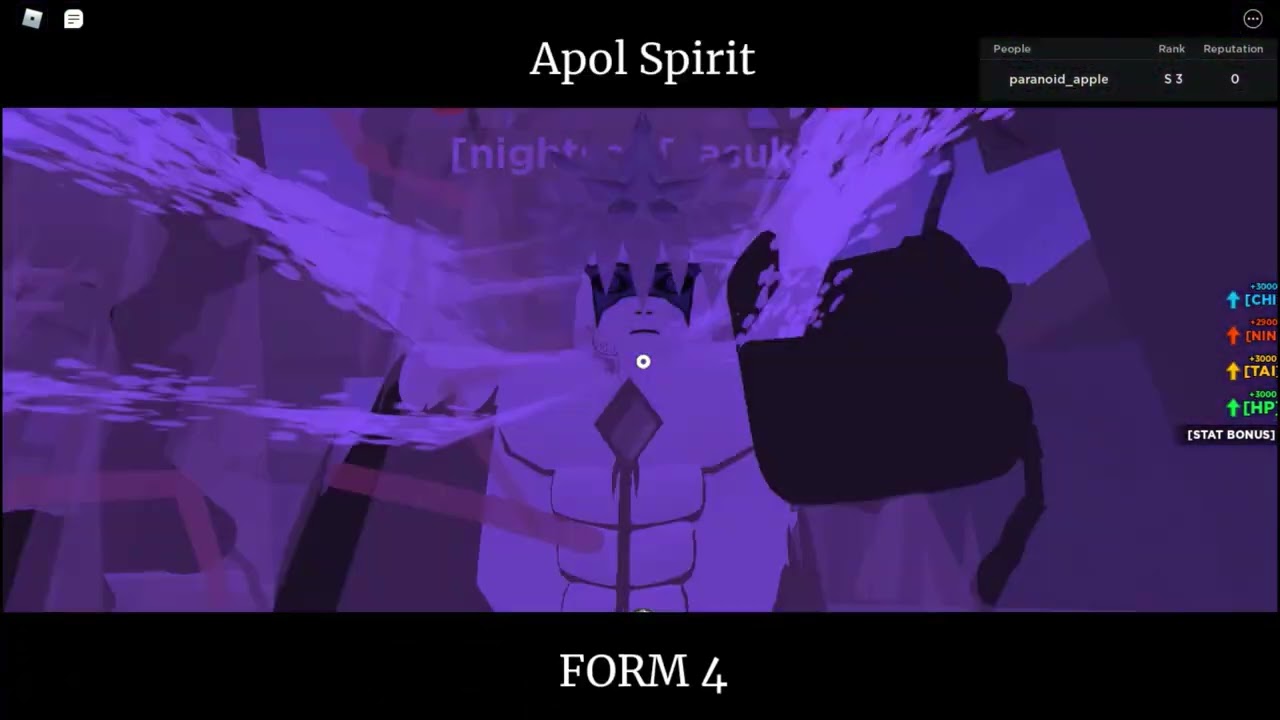 New Gen 3 Apol Spirit tailed beast Showcase  Shindo