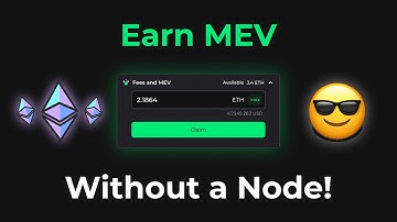 The Easy Way to Earn MEV on Ethereum With No Node
