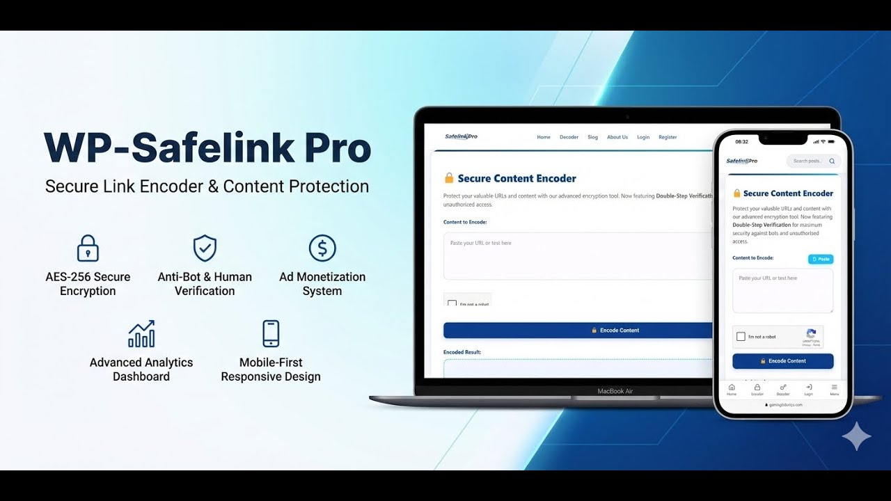 Secure Link Filter WP Safelink Pro Ultimate Secure Link Encoder & Content Protector - YouTube