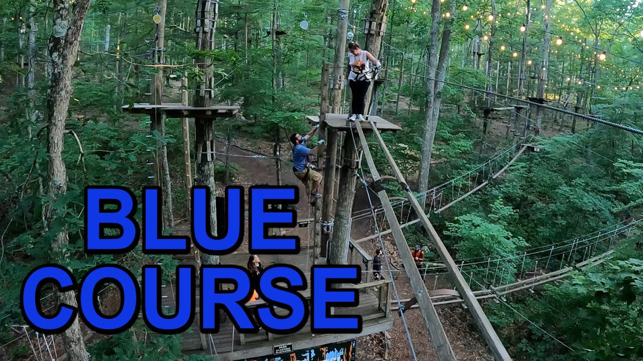The Adventure Park Storrs MEDIUM COURSE 2022 YouTube